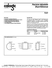 TL431 datasheet pdf Calogic