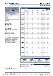 17684 datasheet pdf C&D Technologies