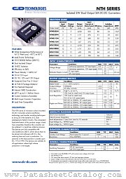 NTH0505M datasheet pdf C&D Technologies