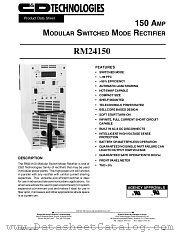 RM24150 datasheet pdf C&D Technologies