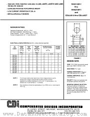 1N4627UR-1 datasheet pdf Compensated Devices Incorporated