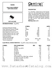 BAS56 datasheet pdf Central Semiconductor