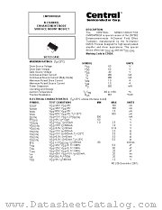 CMPDM7002A datasheet pdf Central Semiconductor