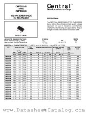 CMPZ5253B datasheet pdf Central Semiconductor