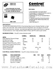 CMSH2-20L datasheet pdf Central Semiconductor