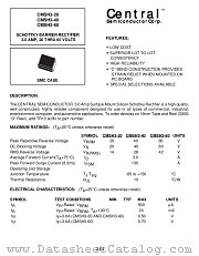 CMSH3-20 datasheet pdf Central Semiconductor