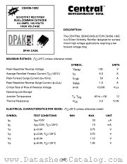 CSHD6-100C datasheet pdf Central Semiconductor