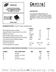 CSHD6-60C datasheet pdf Central Semiconductor