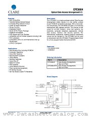 CPC5604A datasheet pdf Clare Inc