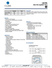 LAA100LS datasheet pdf Clare Inc