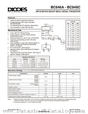 BC846B datasheet pdf Diodes