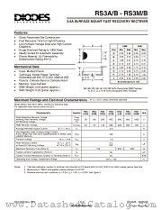 RS3M datasheet pdf Diodes