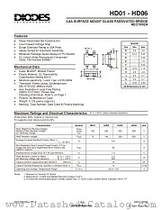 HD01 datasheet pdf Diodes