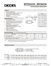 BZT52C11 datasheet pdf Diodes