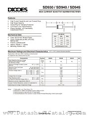 SD940 datasheet pdf Diodes