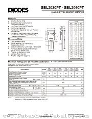 SBL2040PT datasheet pdf Diodes