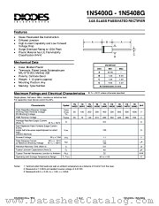 1N5408G datasheet pdf Diodes