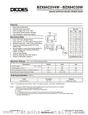 BZX84C9V1W datasheet pdf Diodes