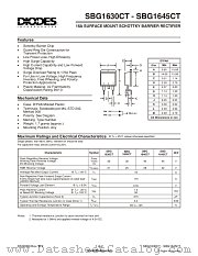 SBG1635CT datasheet pdf Diodes