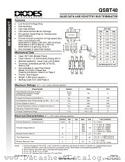 QSBT40 datasheet pdf Diodes