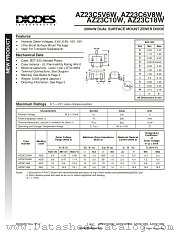 AZ23C5V6W datasheet pdf Diodes