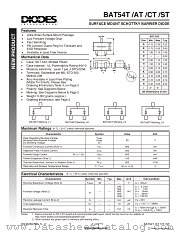 BAT54T datasheet pdf Diodes