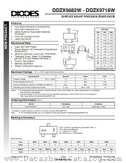 DDZX9708W datasheet pdf Diodes