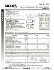 DFLS120L datasheet pdf Diodes