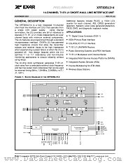 XRT83SL314 datasheet pdf Exar