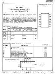 5497 datasheet pdf Fairchild Semiconductor