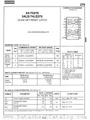 54LS279 datasheet pdf Fairchild Semiconductor