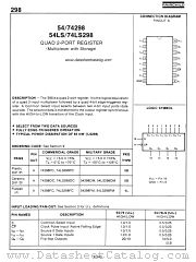 54298 datasheet pdf Fairchild Semiconductor