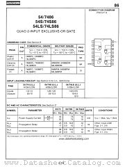 5486 datasheet pdf Fairchild Semiconductor