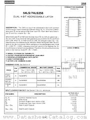 54LS256 datasheet pdf Fairchild Semiconductor