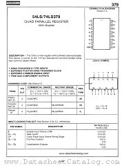 54LS379 datasheet pdf Fairchild Semiconductor