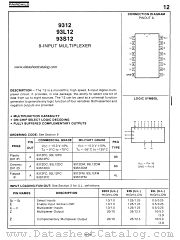 9312 datasheet pdf Fairchild Semiconductor