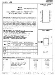 9602 datasheet pdf Fairchild Semiconductor