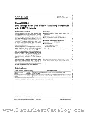 74ALVC163245 datasheet pdf Fairchild Semiconductor