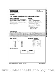 74LCX04 datasheet pdf Fairchild Semiconductor