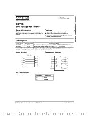 74LVX04 datasheet pdf Fairchild Semiconductor