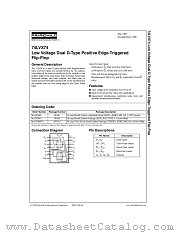 74LVX74 datasheet pdf Fairchild Semiconductor