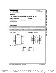 74LVX86 datasheet pdf Fairchild Semiconductor