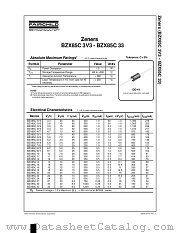 BZX85C4V3 datasheet pdf Fairchild Semiconductor