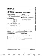 DM74ALS1005 datasheet pdf Fairchild Semiconductor