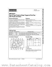 DM74AS74 datasheet pdf Fairchild Semiconductor