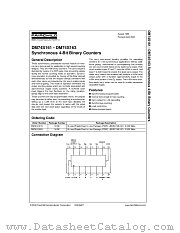 DM74S163 datasheet pdf Fairchild Semiconductor