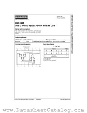 DM74S51 datasheet pdf Fairchild Semiconductor