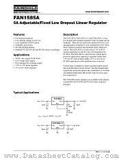 FAN1585A datasheet pdf Fairchild Semiconductor