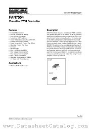 FAN7554D datasheet pdf Fairchild Semiconductor