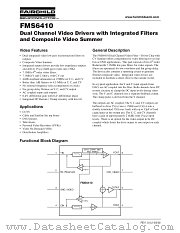 FMS6410 datasheet pdf Fairchild Semiconductor